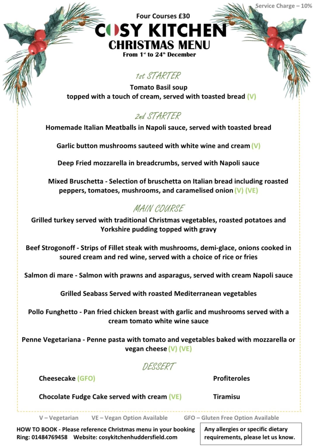 Cosy Kitchen Huddersfield